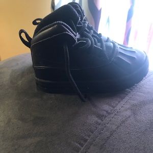 Black Nike Boot Forces